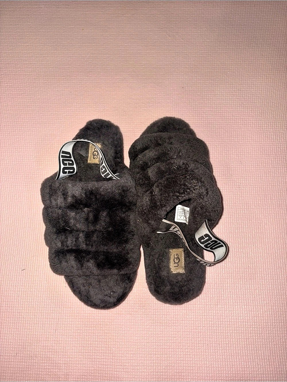 UGG Coquette Black Slippers US 8